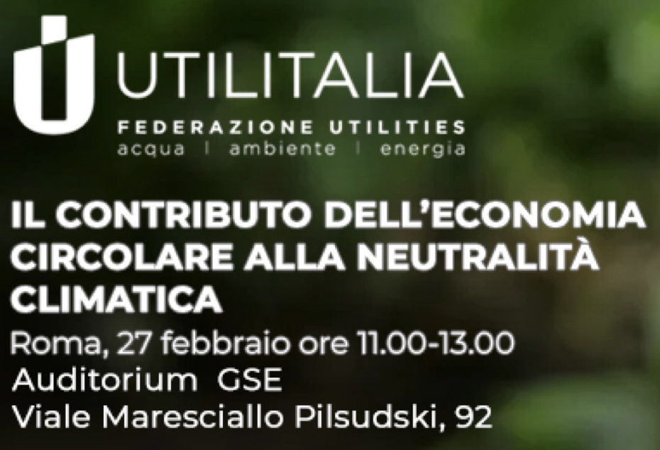 Il contributo dell'economia circolare alla neutralità climatica